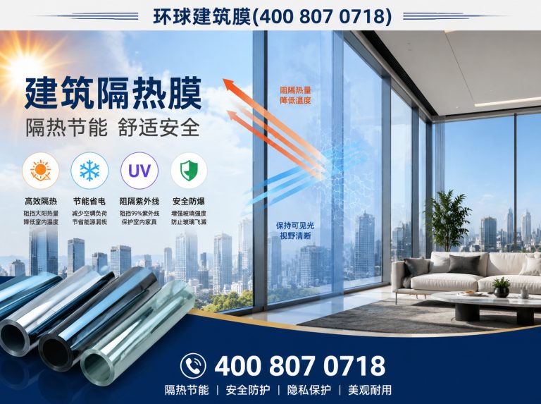 漳浦县环球建筑膜展示图
